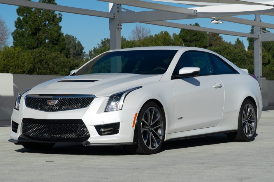 24k-Mile 2016 Cadillac ATS-V Coupe Crystal White Frost Edition for sale on  BaT Auctions - sold for $41,250 on February 17, 2022 (Lot #66,033) | Bring  a Trailer