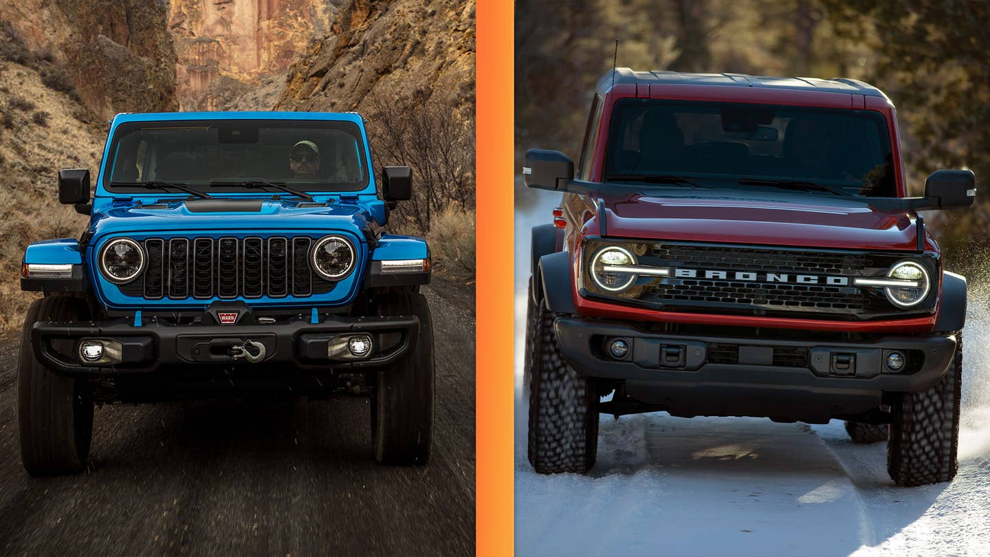 How the 2024 Jeep Wrangler Rubicon X Compares to the Ford Bronco Wildtrak