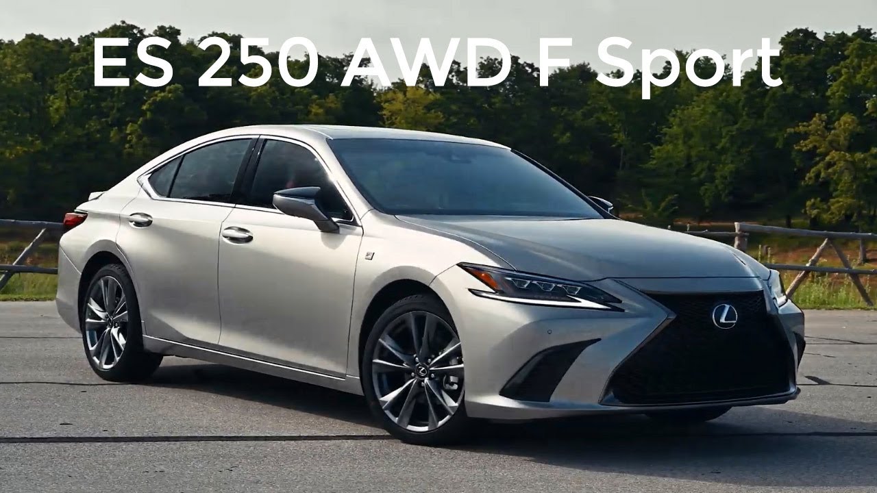 2021 Lexus ES 250 F Sport – Gets All-Wheel Drive, Price at $46,725 - YouTube