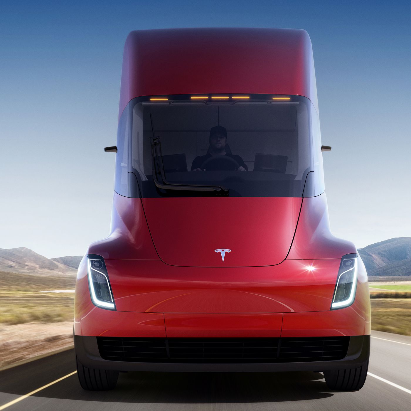 This is the Tesla Semi truck - The Verge