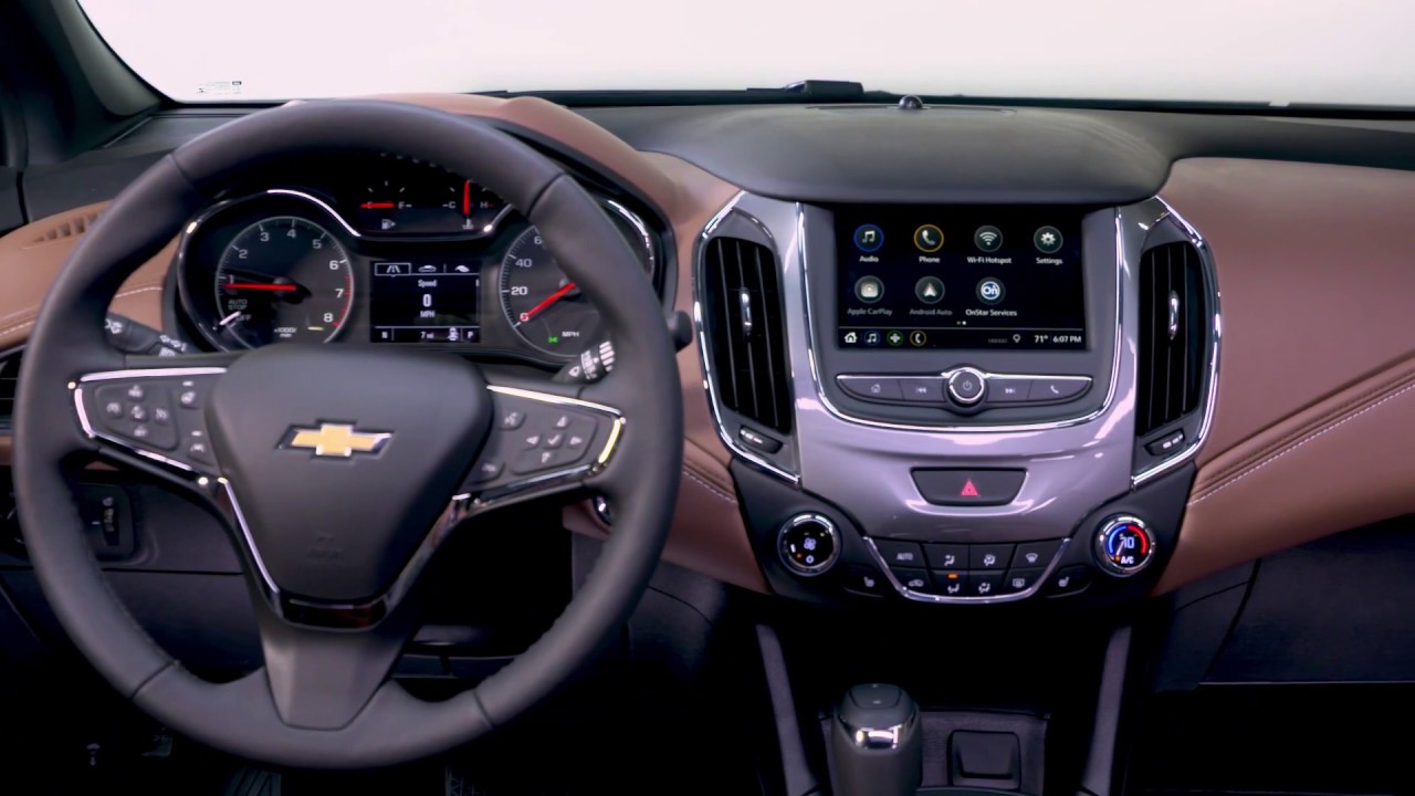 2019 Chevrolet Cruze Interior - Sedan & Hatch - YouTube