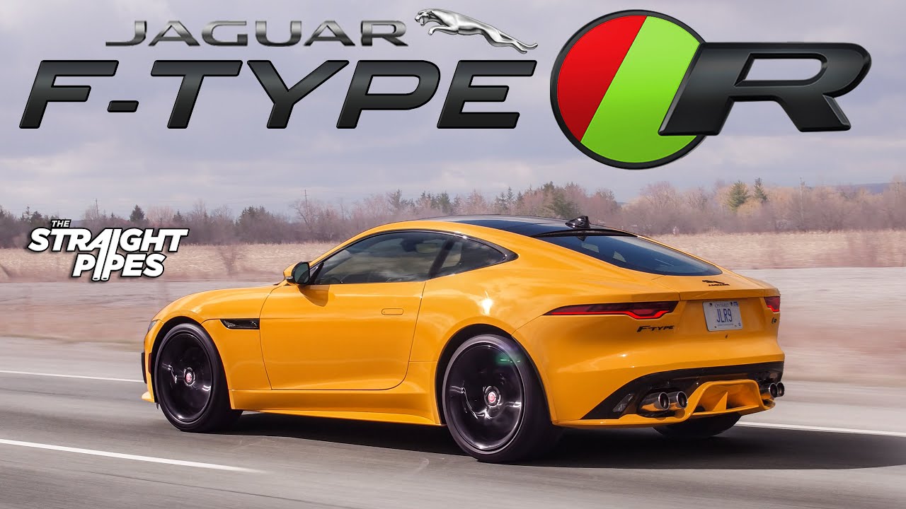 The 2022 Jaguar F-Type R still has a SUPERCHARGED V8! - YouTube