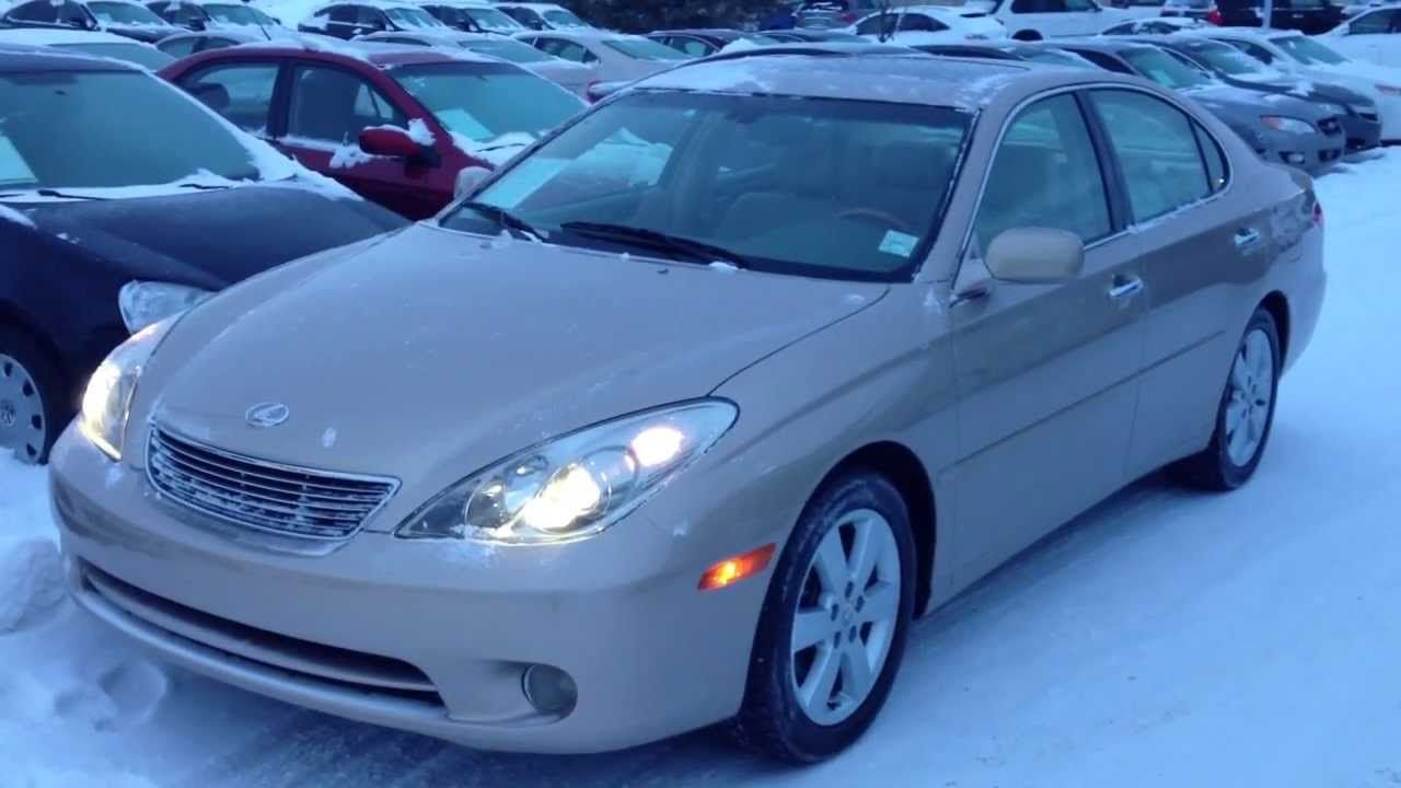 Pre Owned Gold 2005 Lexus ES 330 4dr Sdn Calgary - YouTube