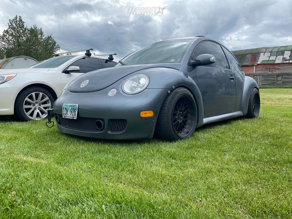 2003 Volkswagen Beetle Turbo S with 17x9.5 JNC Jnc005 and Atrezzo 215x50 on  Coilovers | 1851385 | Fitment Industries