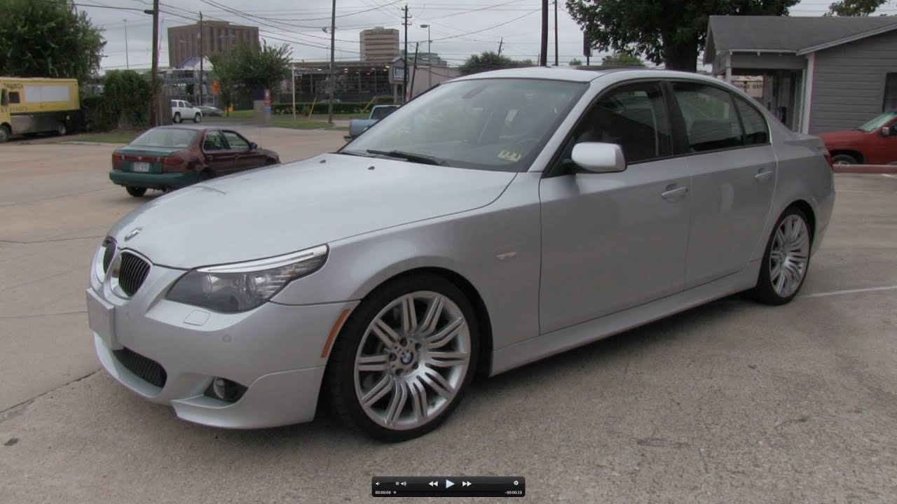 2008 BMW 550i (Sport Package) Start Up, Exhaust, and In Depth Tour - YouTube