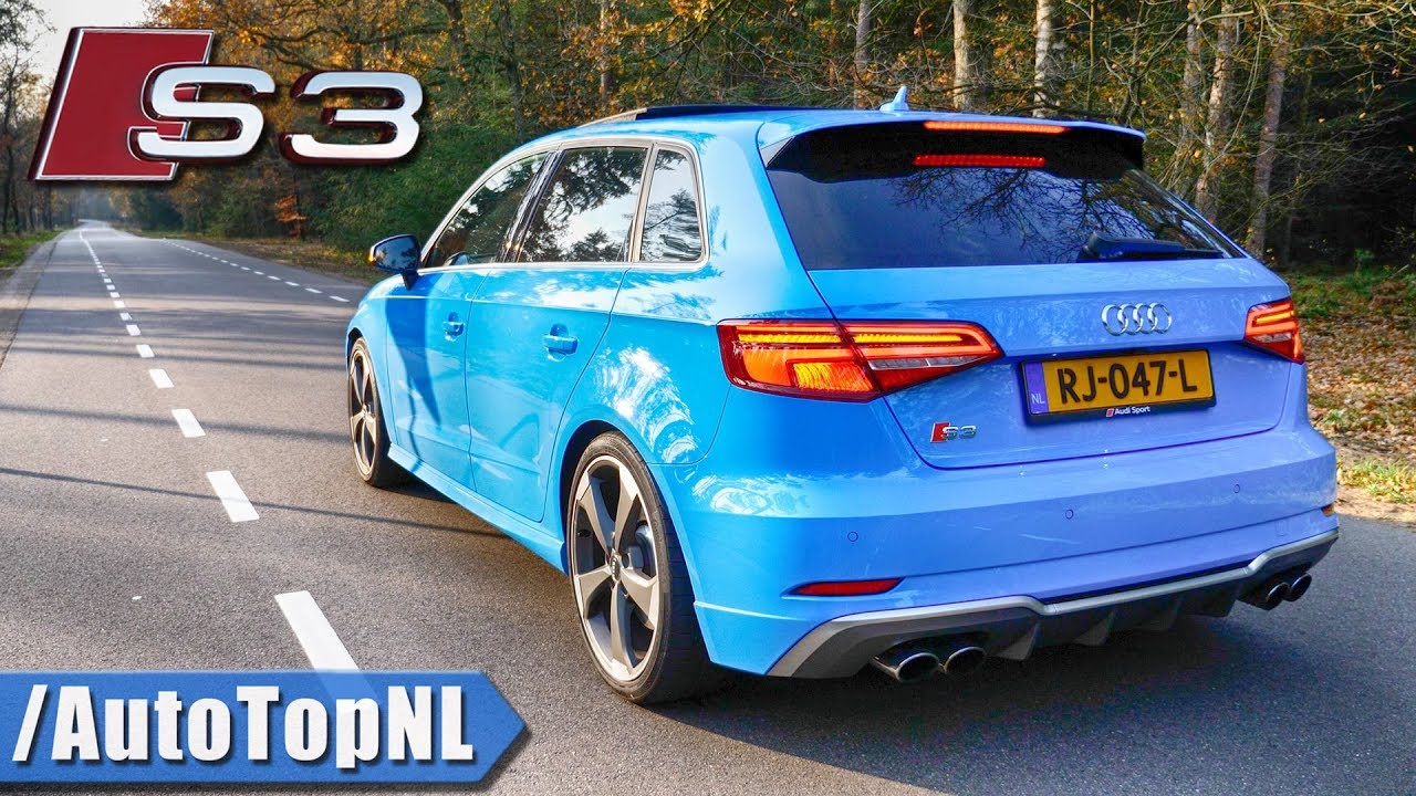 2019 AUDI S3 Sportback 2.0 TFSI QUATTRO | PURE! SOUND | EXHAUST REVS &  ONBOARD by AutoTopNL - YouTube