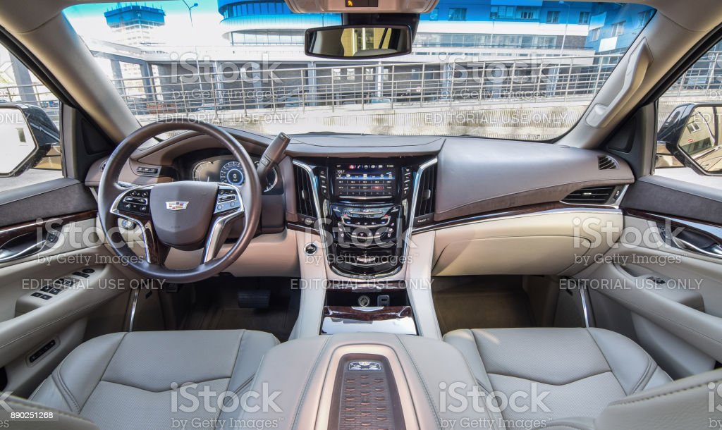Cadillac Escalade Stock Photo - Download Image Now - Vehicle Interior,  Belarus, Car - iStock