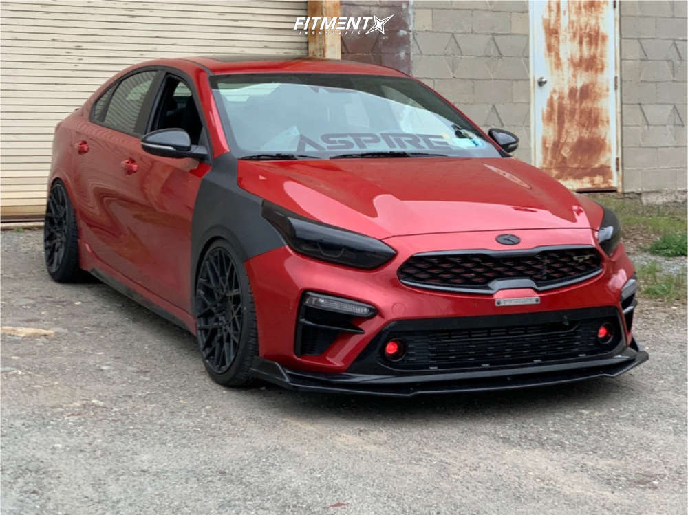 2020 Kia Forte GT with 19x9 Rotiform Blq and Toyo Tires 225x35 on Coilovers  | 1084181 | Fitment Industries