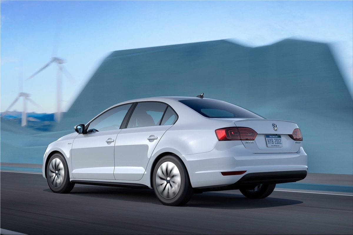 Volkswagen Jetta Hybrid at the North American International Auto Show in  Detroit | Car Division
