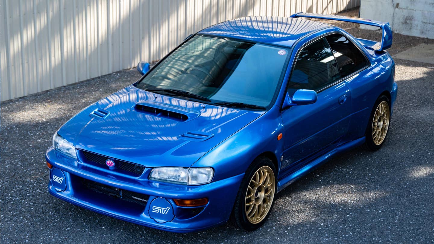The Subaru Impreza 22B is Now Legal in the US, But It's Still Expensive