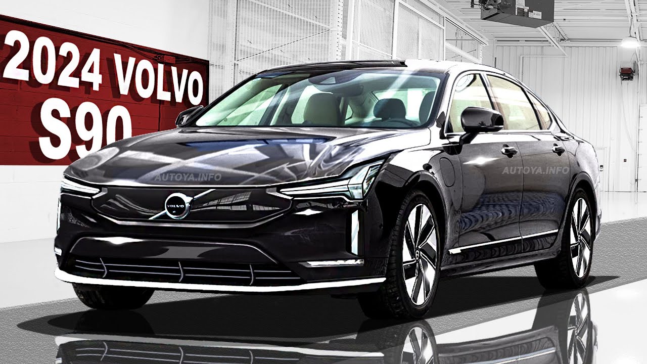 Redesigned 2024 Volvo S90 Recharge or ES90 EV - FIRST LOOK at All-Electric  Sedan in New Render - YouTube