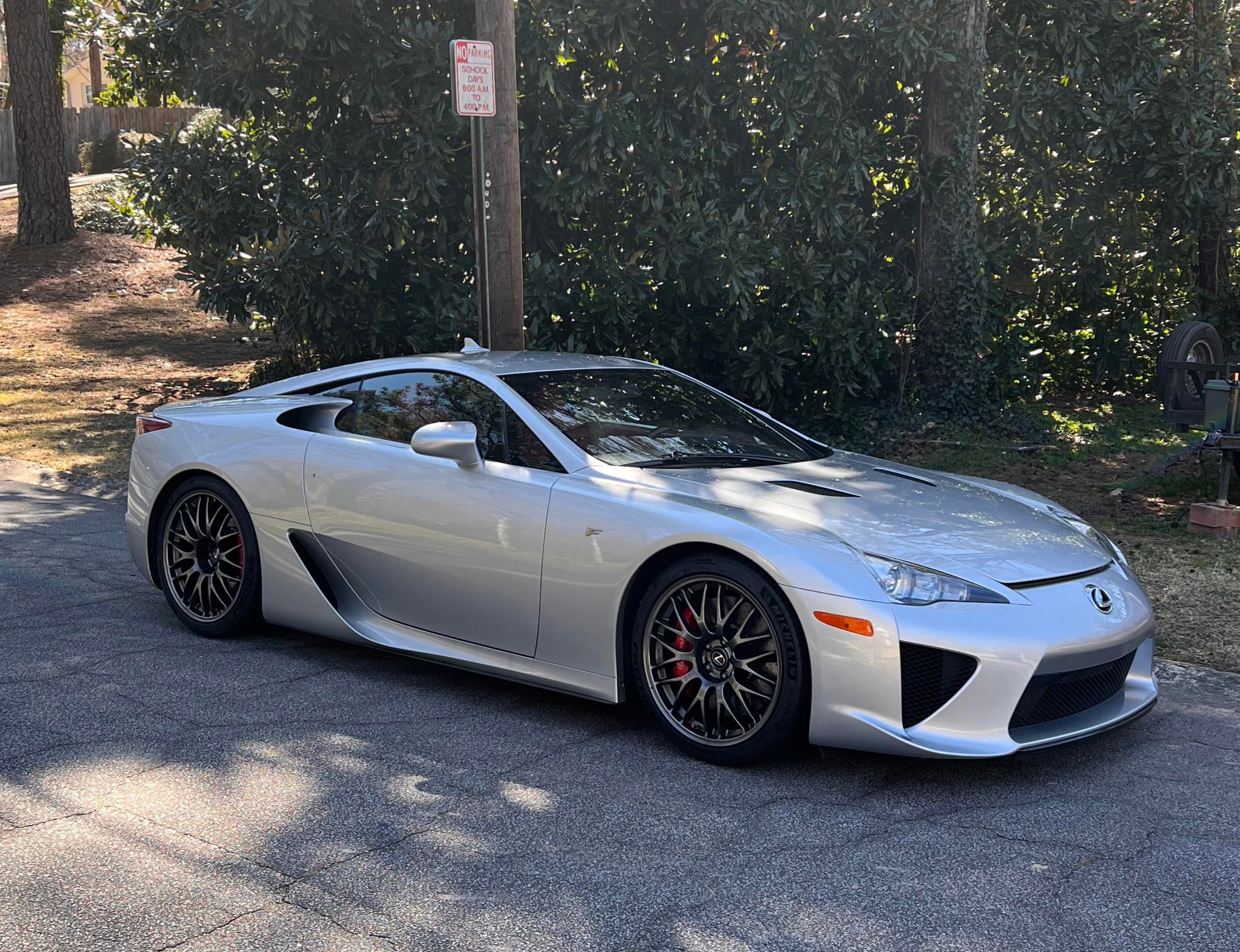 Was out for a run this morning and saw a [Lexus LFA]. I never seen one in  the wild before. : r/spotted