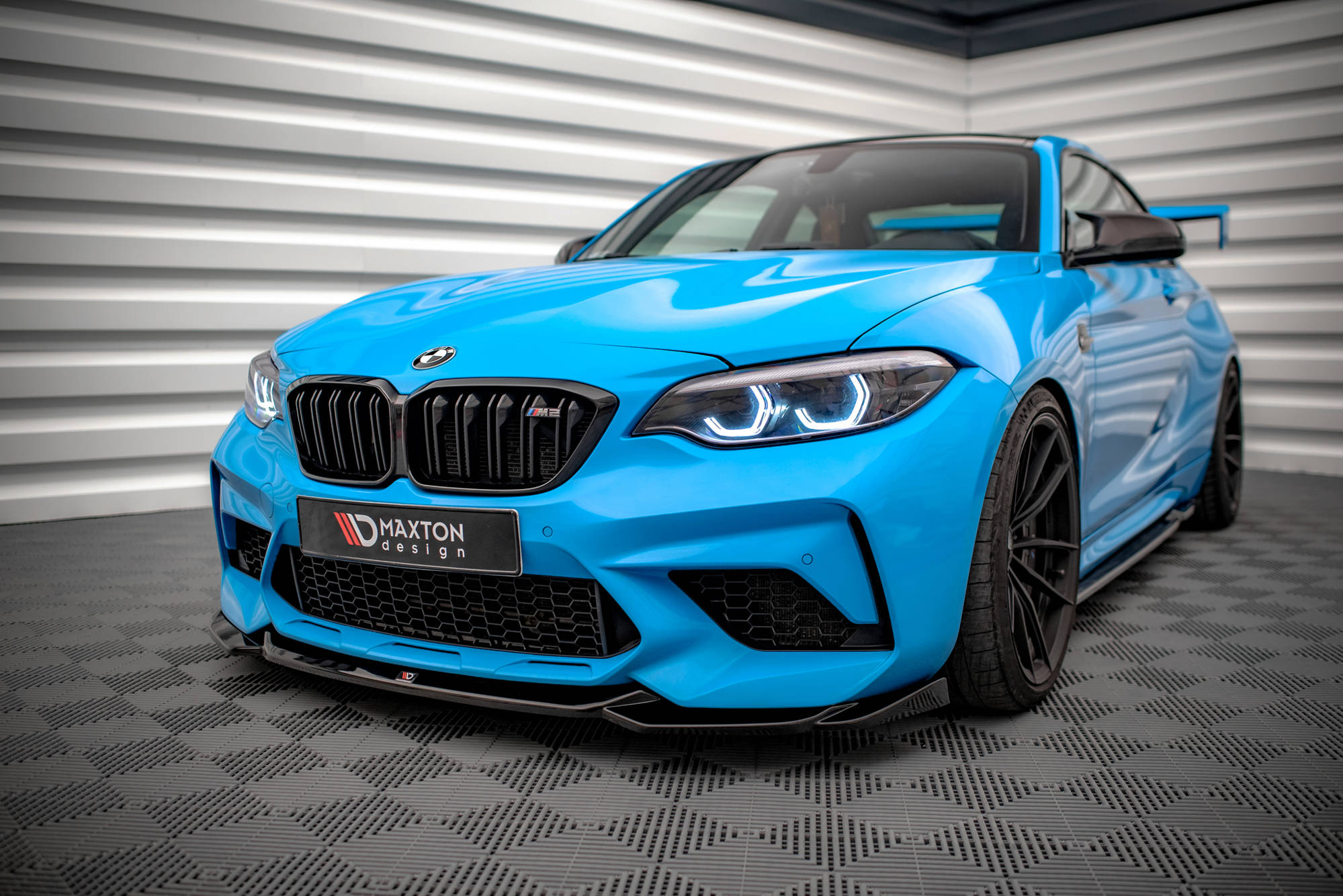 Front Splitter V.1 BMW M2 Competition F87 | Our Offer \ BMW \ Seria M2 \  F87 [2016-2020] | Maxton Design