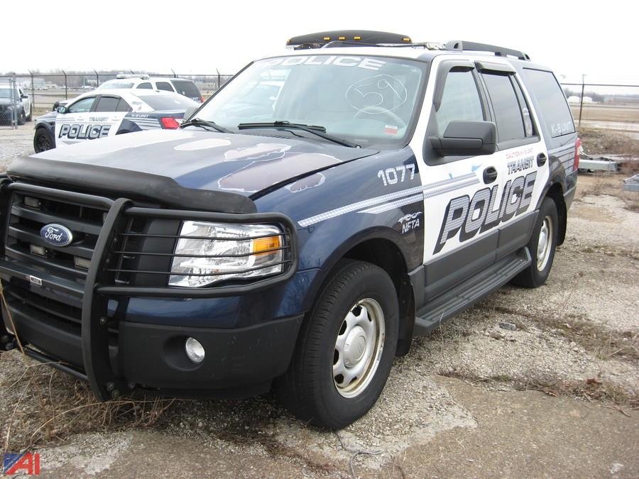 Auctions International - Auction: NFTA Surplus, NY #14071 ITEM: 2010 Ford  Expedition 4 Door/Police Vehicle #1077
