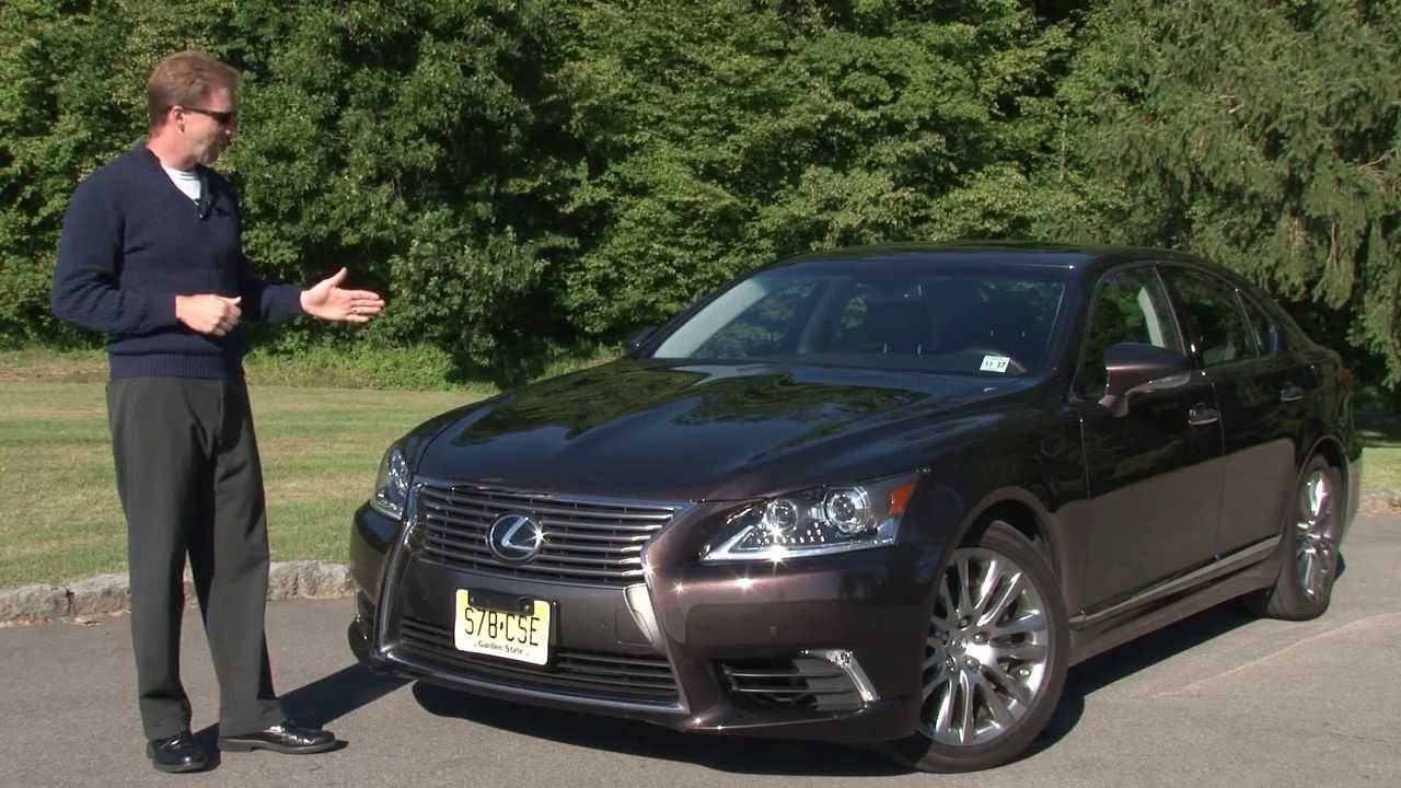 2013 Lexus LS 460 AWD - Drive Time Review with Steve Hammes | TestDriveNow  - YouTube
