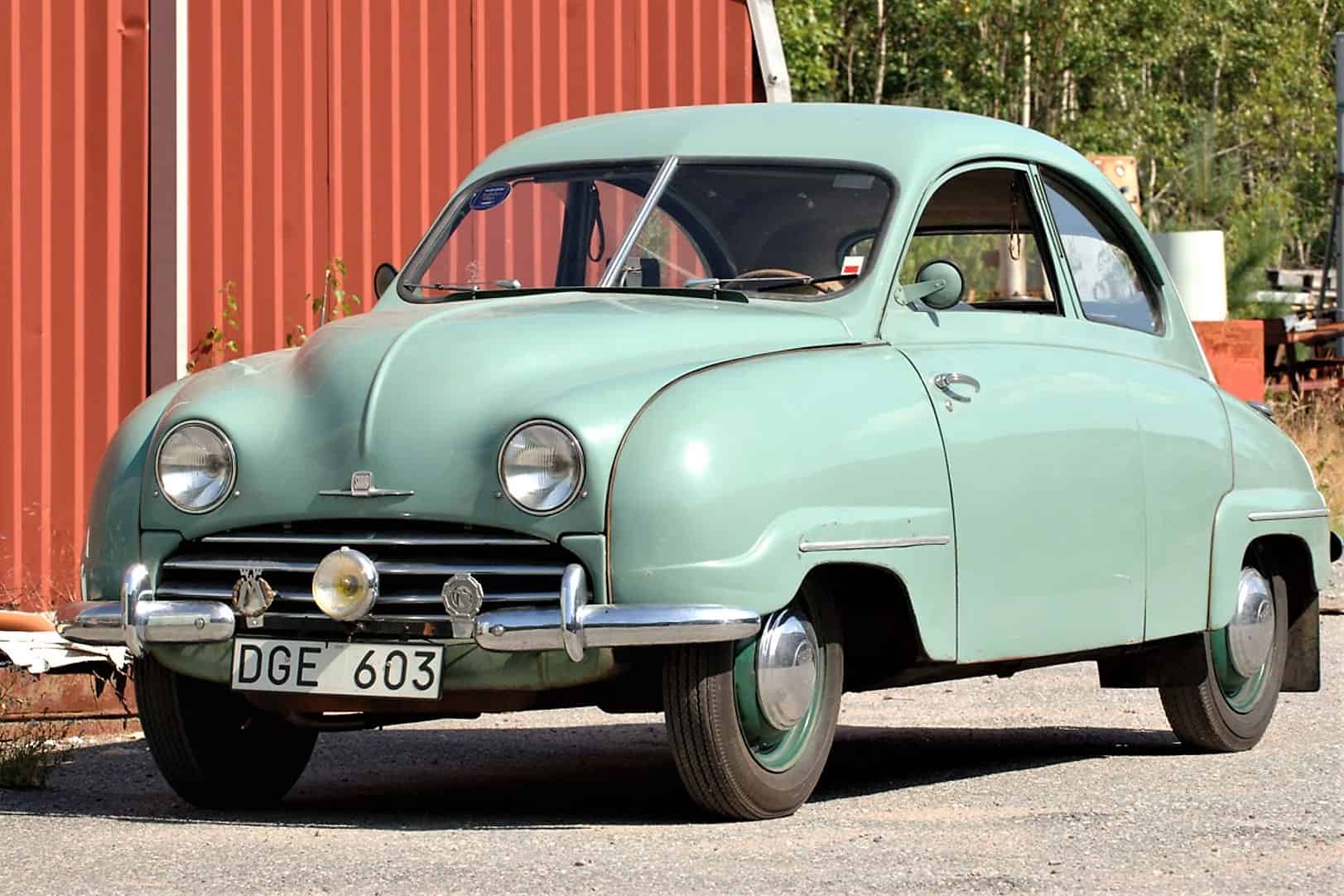 First production Saab 92 in Swedish online auction