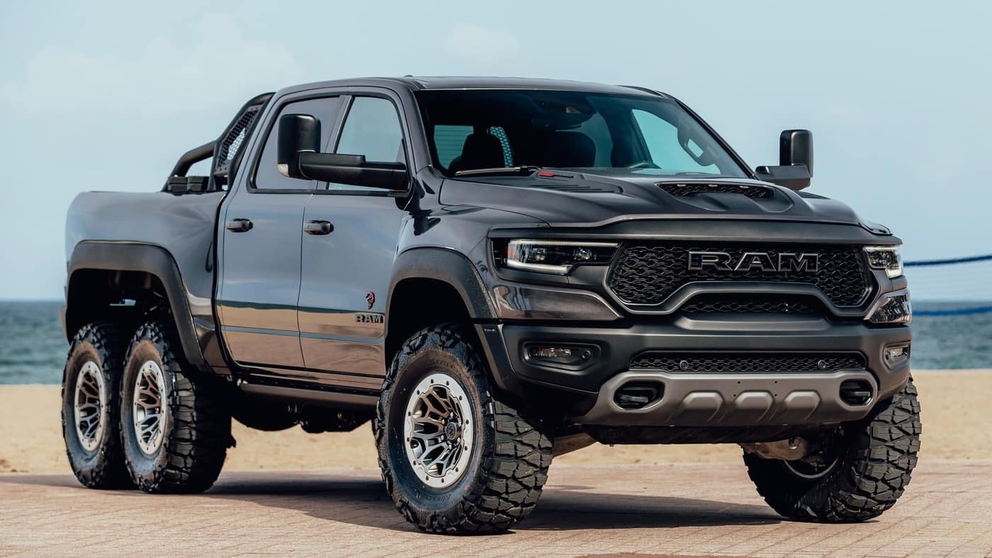 Ram 1500 TRX 6x6 Warlord Is An Absolute Monster Ready To Take on Any  Challenge | Southern Norfolk Airport Dodge Chrysler Jeep Ram FIAT Ram 1500  TRX 6x6 Warlord Is An Absolute