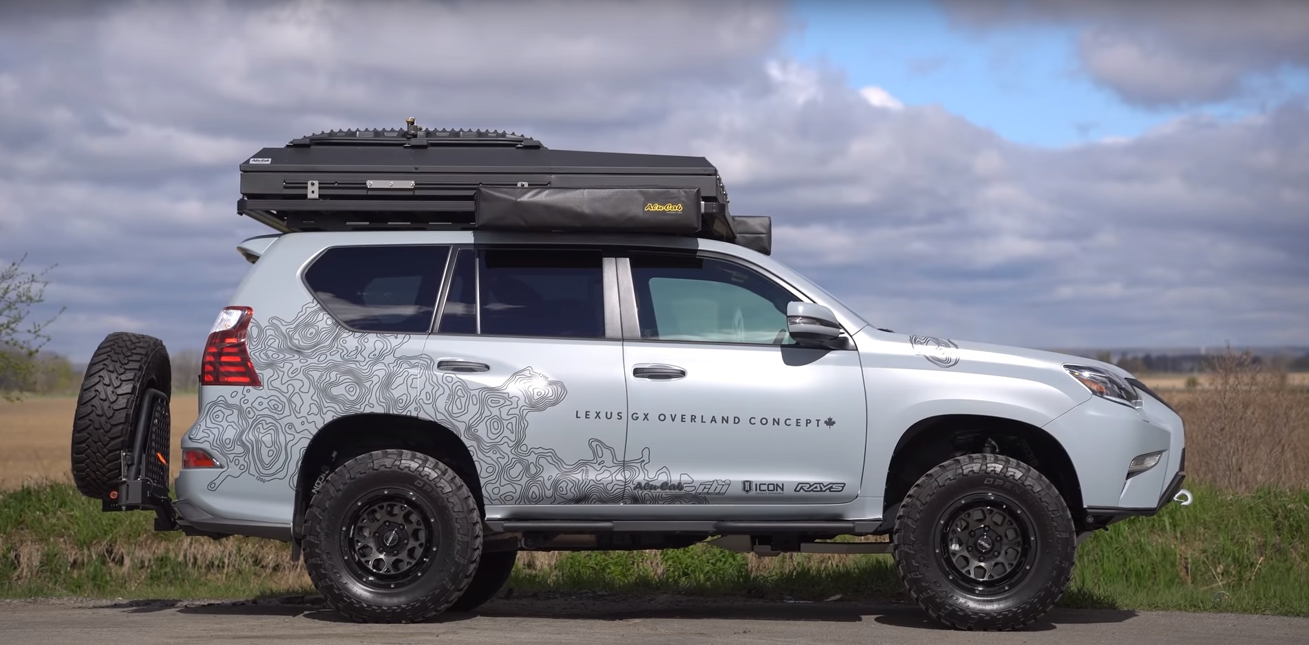 Lexus GX 460 Overland Concept Is a Luxury Off-Road-Ready RV - autoevolution