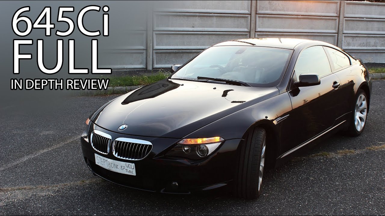 2004 BMW 645Ci (E63) M-Sport Package In Depth Review Interior Exterior -  YouTube