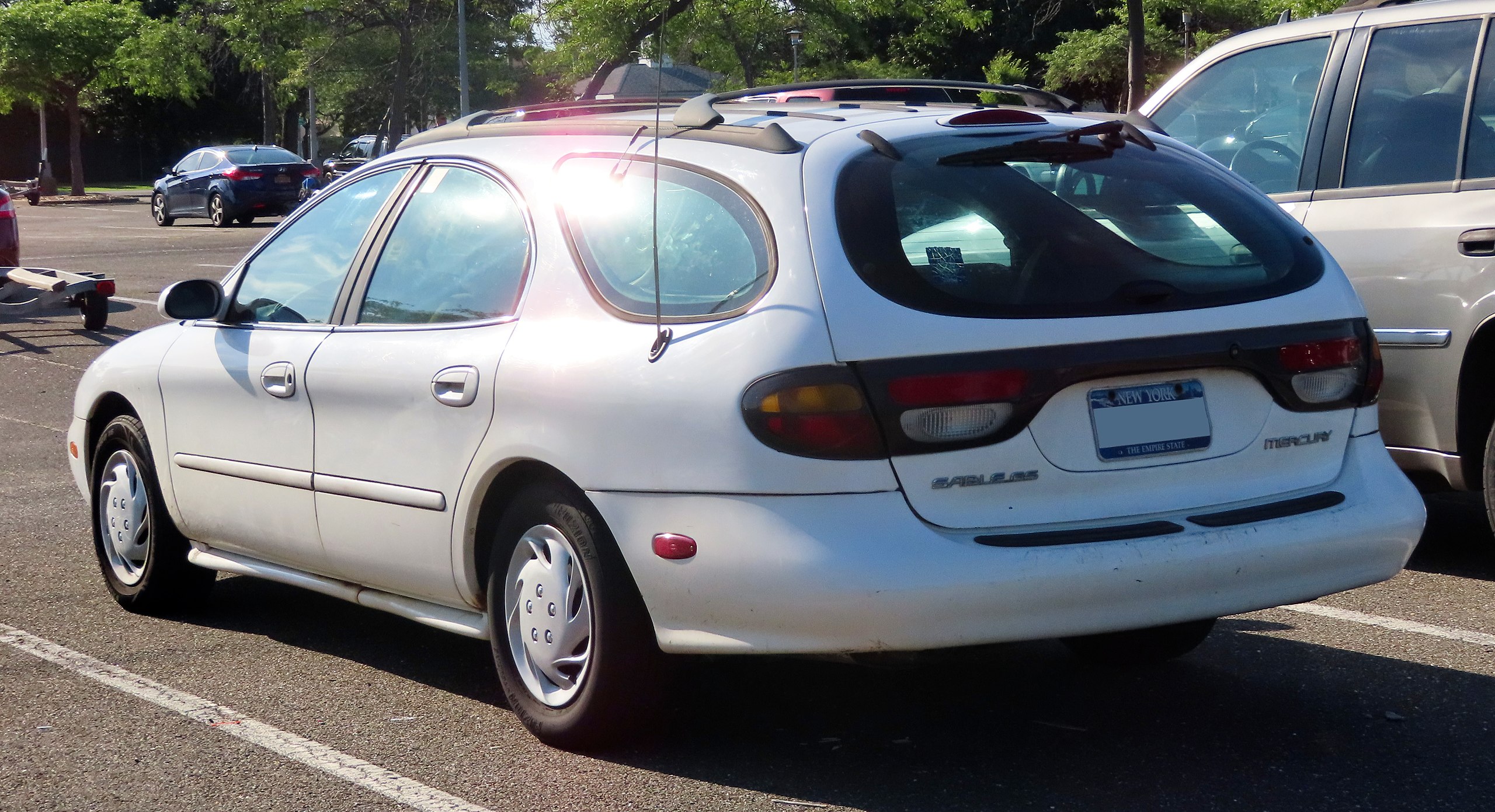 File:1997 Mercury Sable GS wagon, rear 8.31.19.jpg - Wikimedia Commons