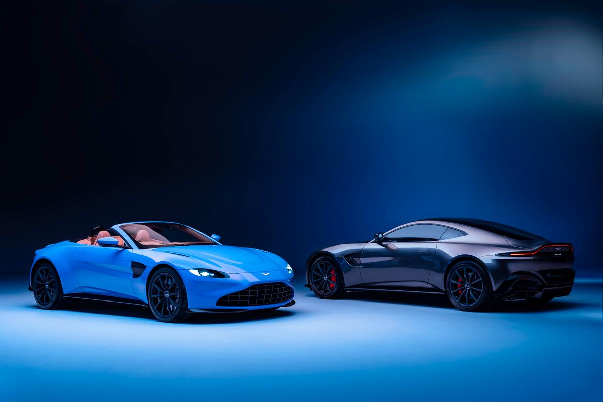 Aston Martin unveils 190-mph Vantage Roadster