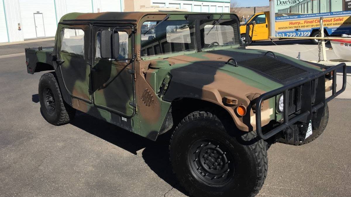 At $25,000, Would You Enlist With This 2008 AM General M998 HMMWV?