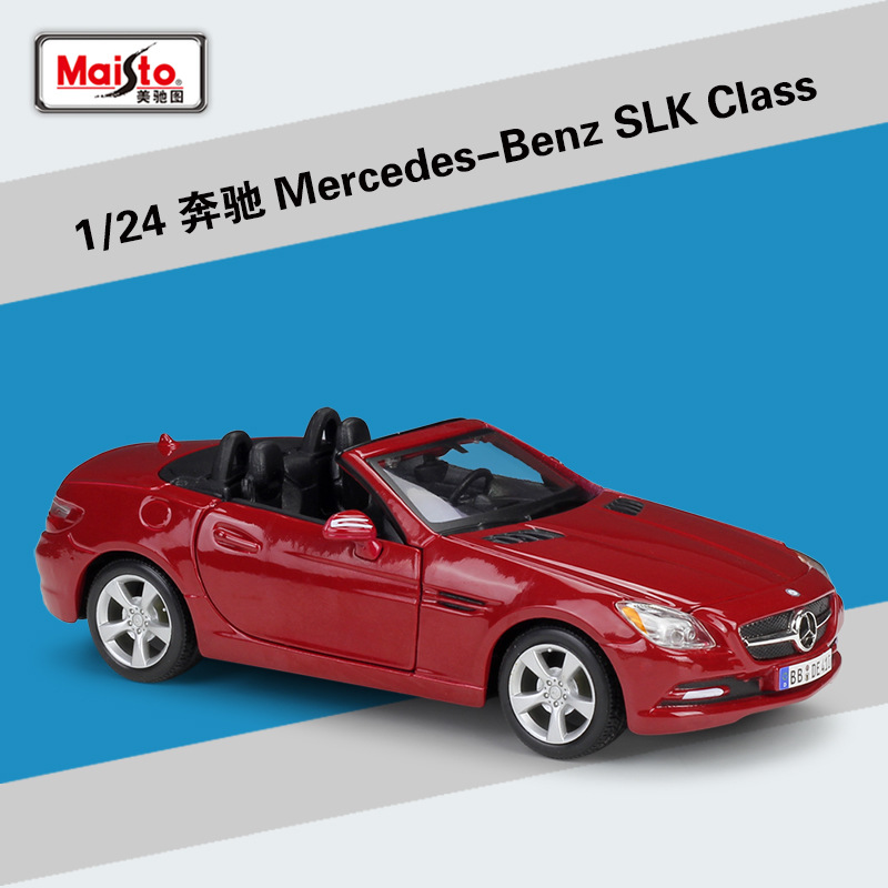 Maisto 1:24 Mercedes-benz Slk Class Car Modified Version Of Simulation  Alloy Car Model Collection Gift Toy - Railed/motor/cars/bicycles -  AliExpress