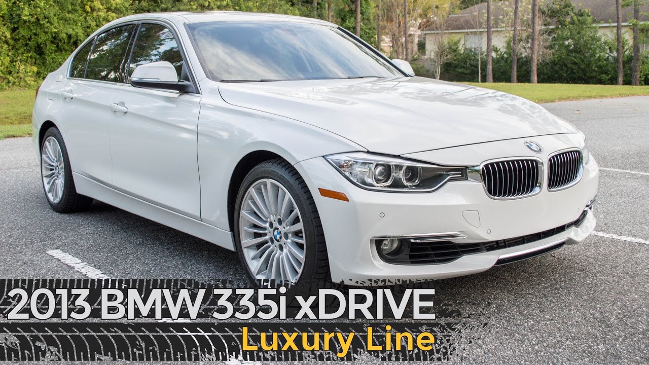 BMW 335i xDrive Luxury AWD (2013) Review - YouTube