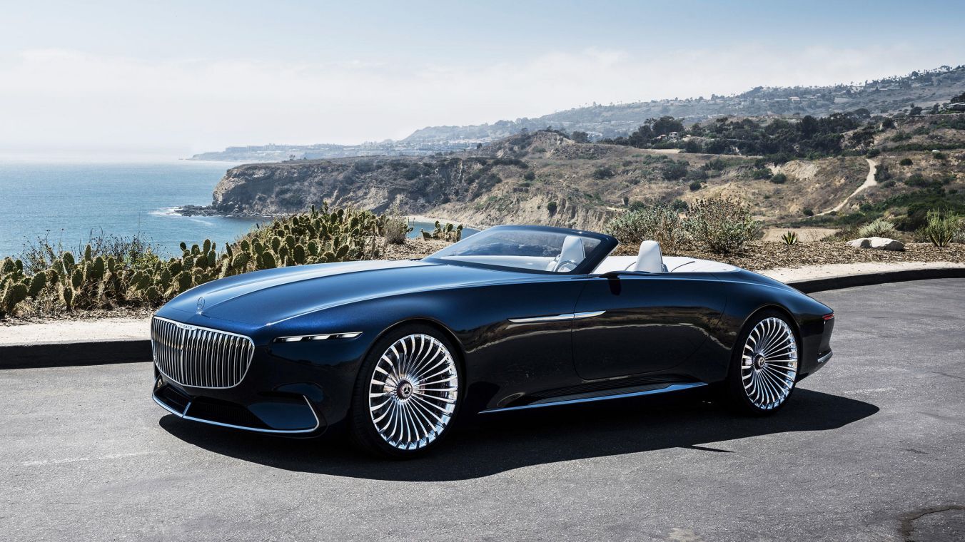 Revelation of luxury: Vision Mercedes-Maybach 6 Cabriolet.