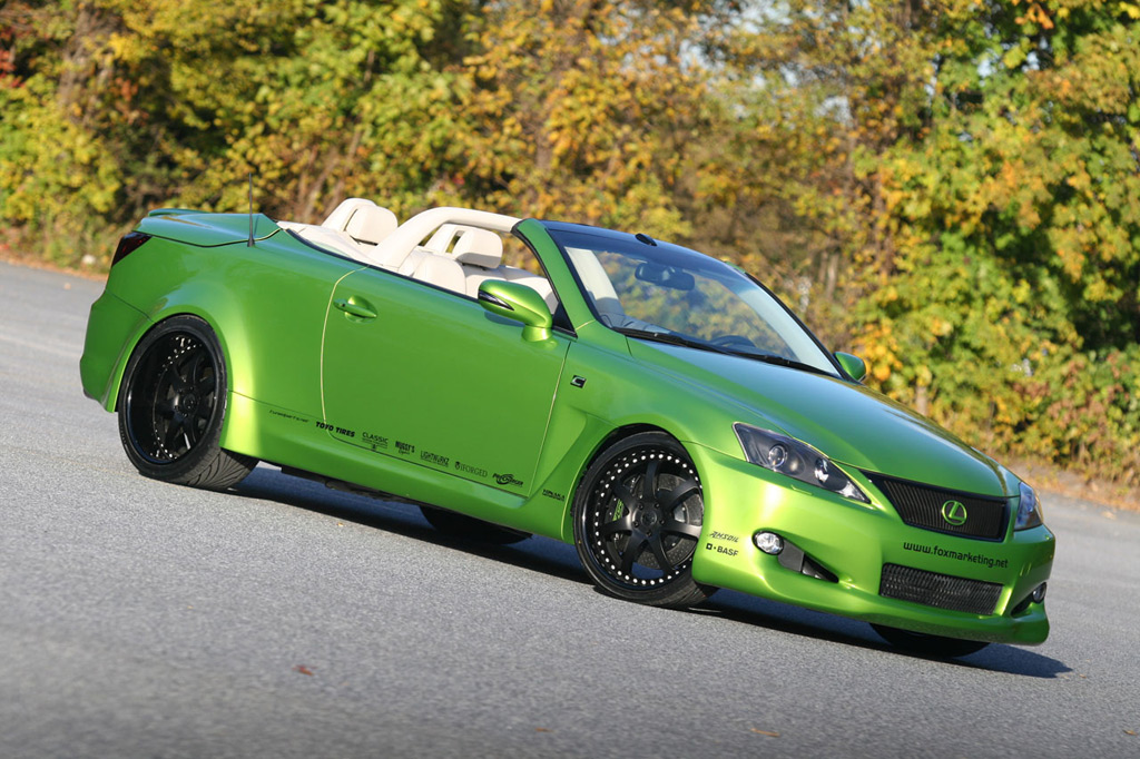 Fox Marketing Rolls Out Supercharged 2010 Lexus IS 350C