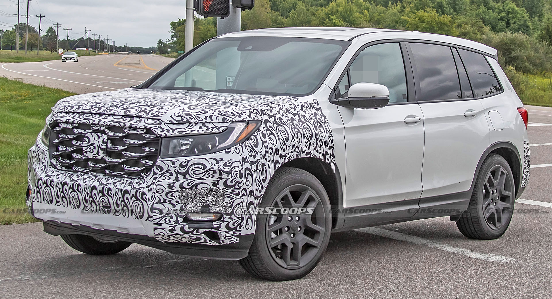 2023 Honda Passport Spied With A More Rugged Look | Carscoops