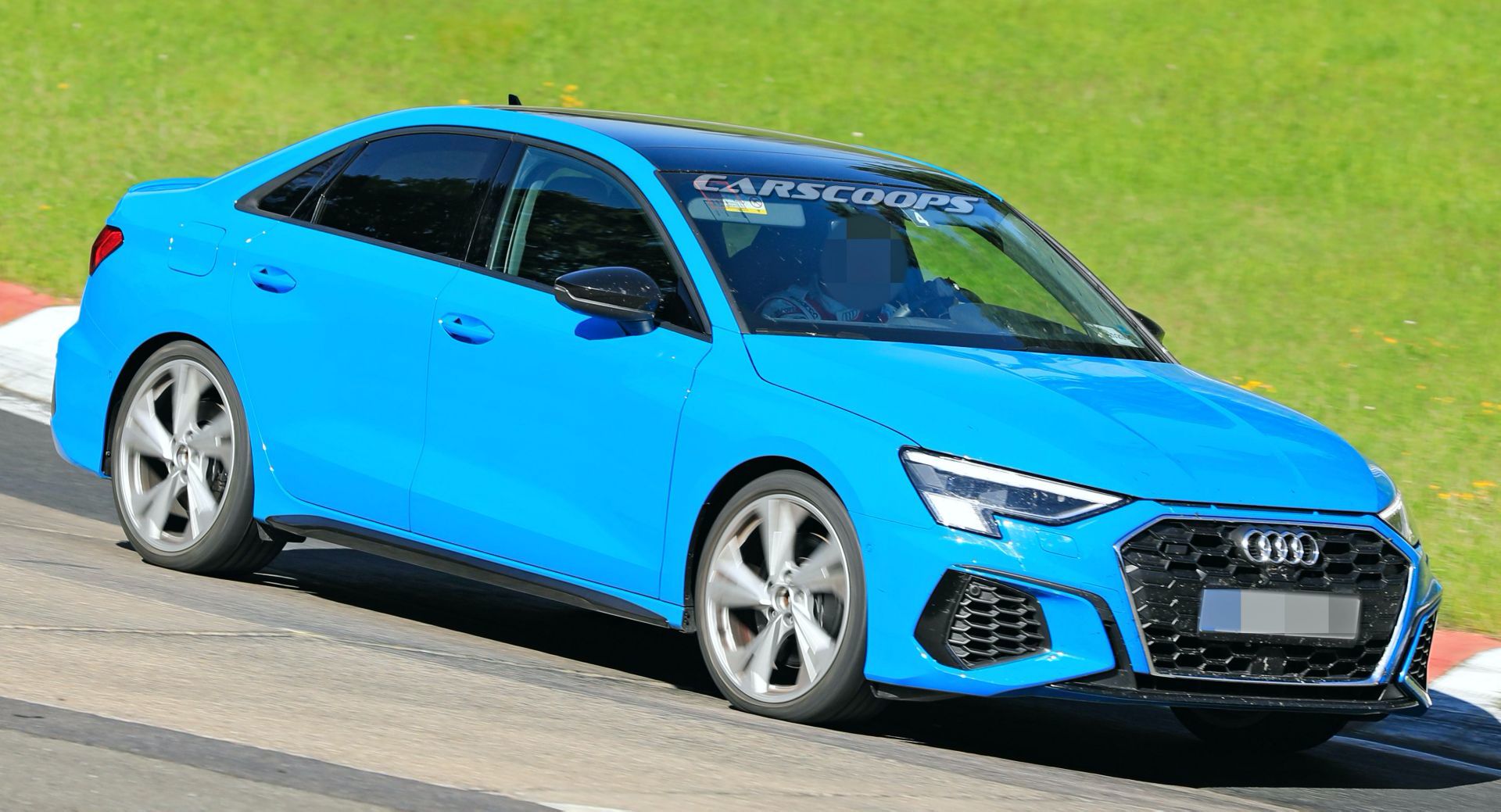 2021 Audi S3 Sportback And Sedan Ditch All Camouflage As They Tackle The  Nürburgring | Carscoops