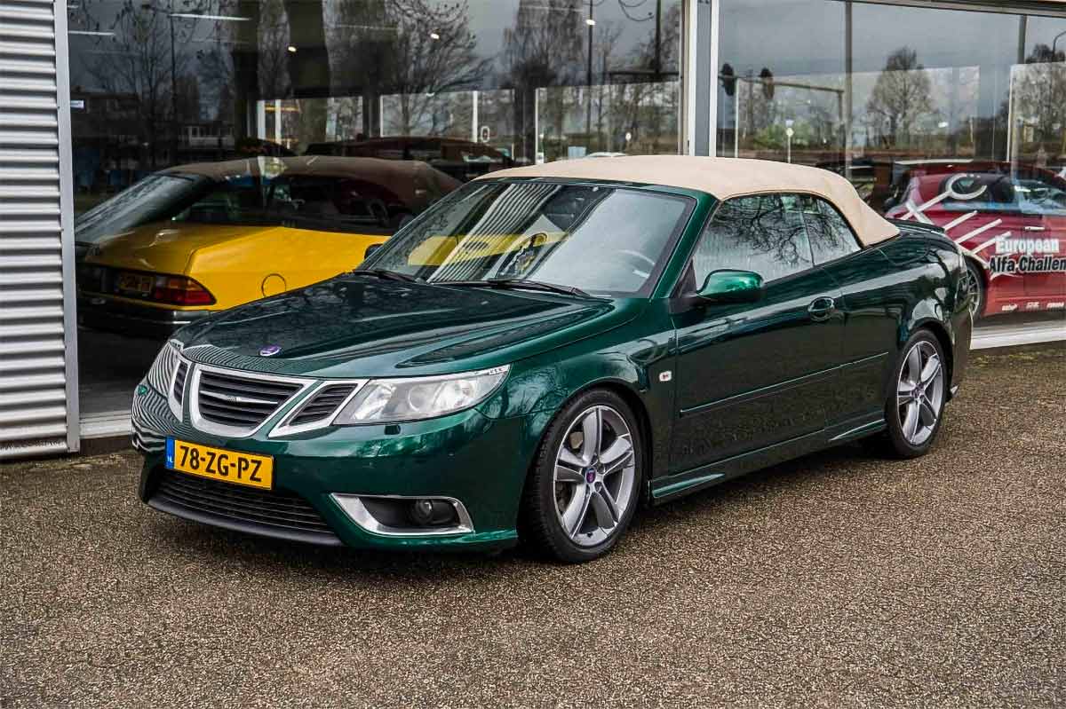 Get Your Hands on a Unique “Hunter Green” Saab 9-3 Convertible - Saab Cars  Blog
