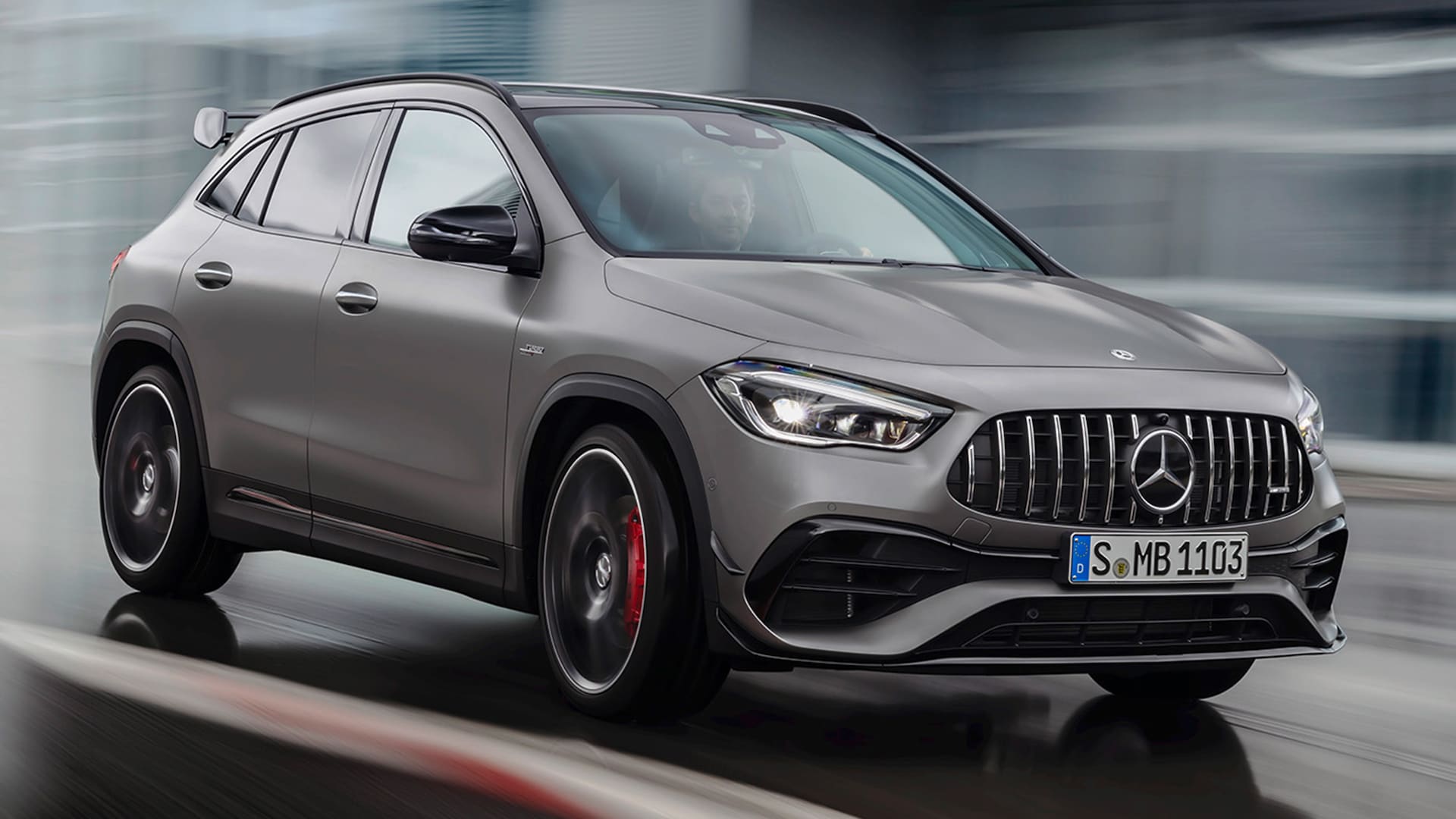 The 2021 Mercedes-AMG GLA 45 Remains Small, Ridiculously Powerful