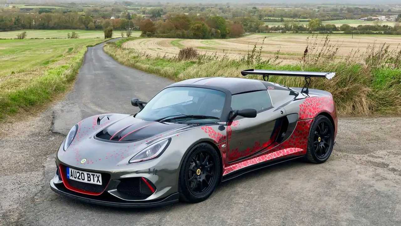 Lotus Cars Honors Armed Forces With Lotus Exige Cup 430 Poppy Car