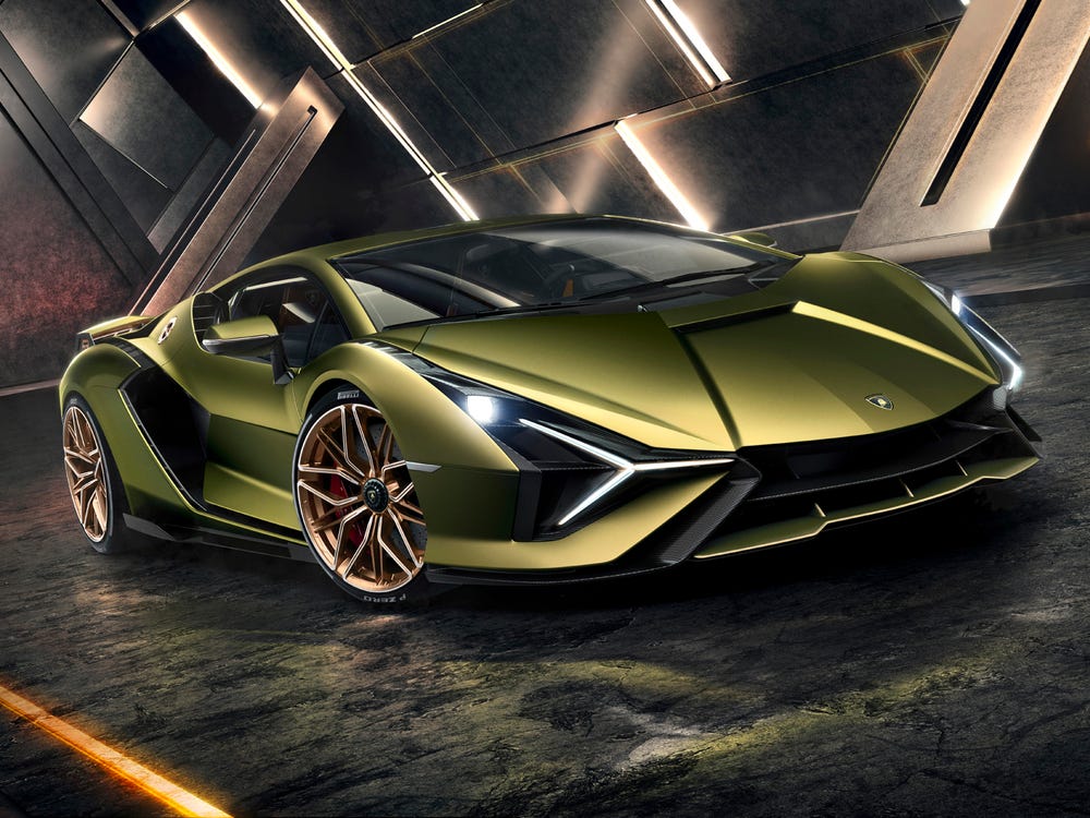 Lamborghini Announced Most Powerful Car Ever the Hybrid Electric Sián