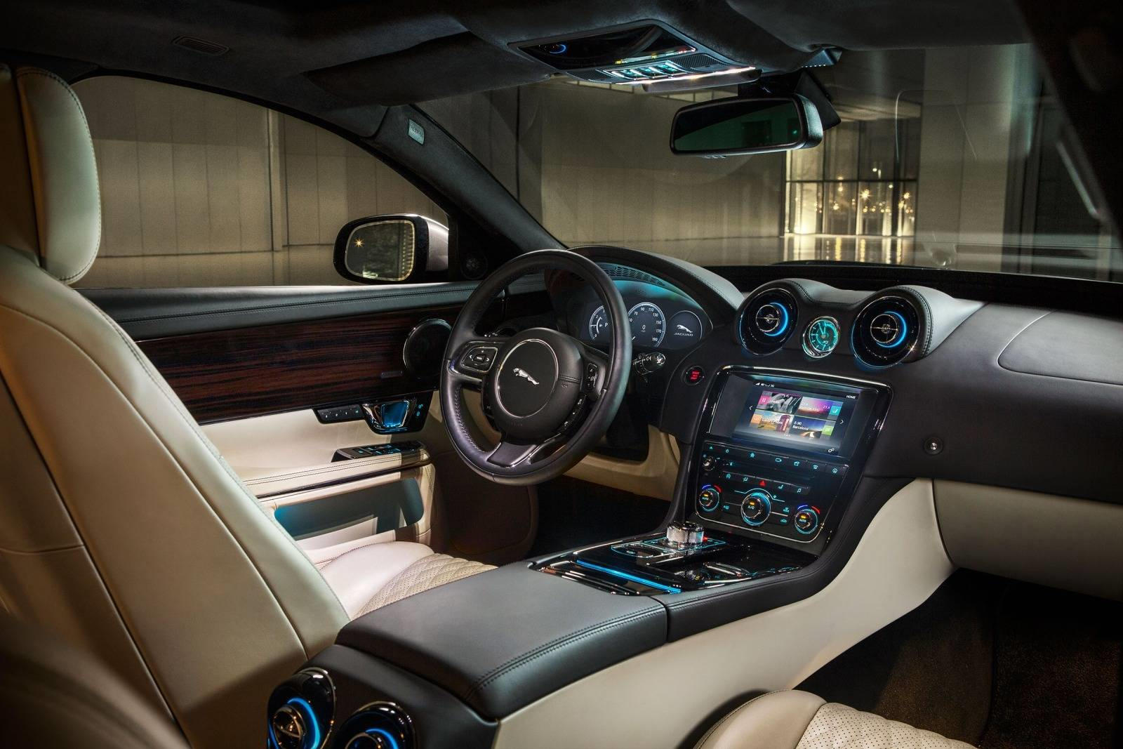 2019 Jaguar XJ Interior Dimensions: Seating, Cargo Space & Trunk Size -  Photos | CarBuzz
