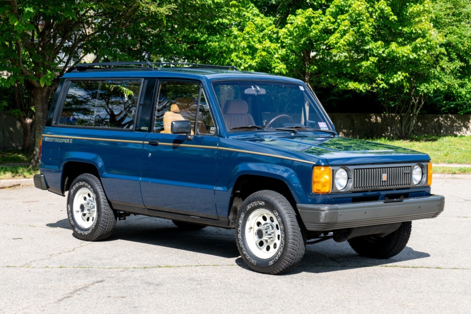 No Reserve: 40k-Mile 1986 Isuzu Trooper II Turbodiesel 5-Speed for sale on  BaT Auctions - sold for $17,000 on June 22, 2020 (Lot #33,014) | Bring a  Trailer