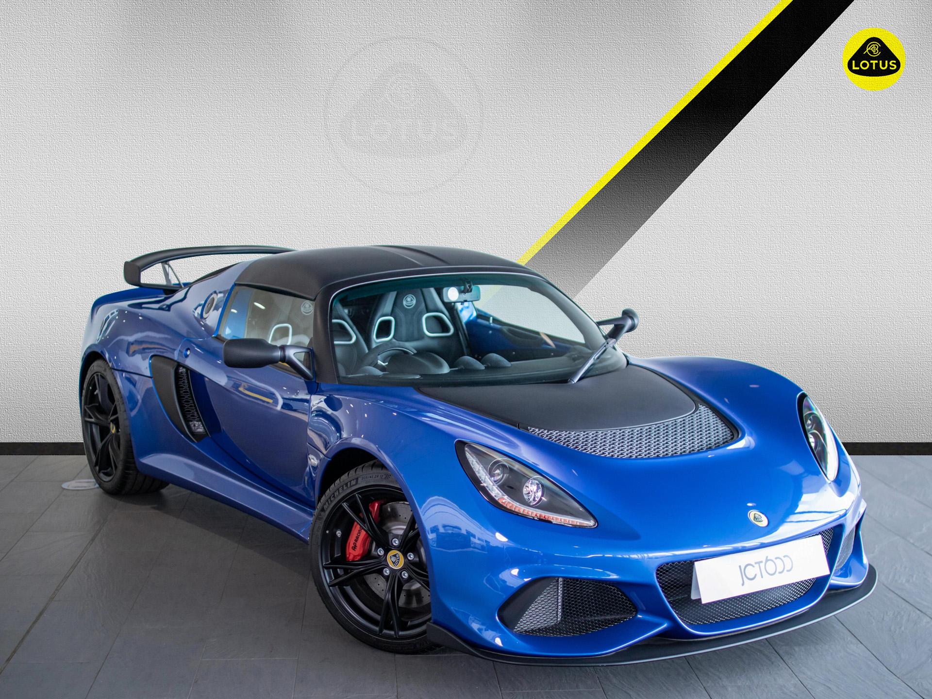 2022 Lotus Exige Sport 350 £63,900 2,118 miles BLUE | JCT600