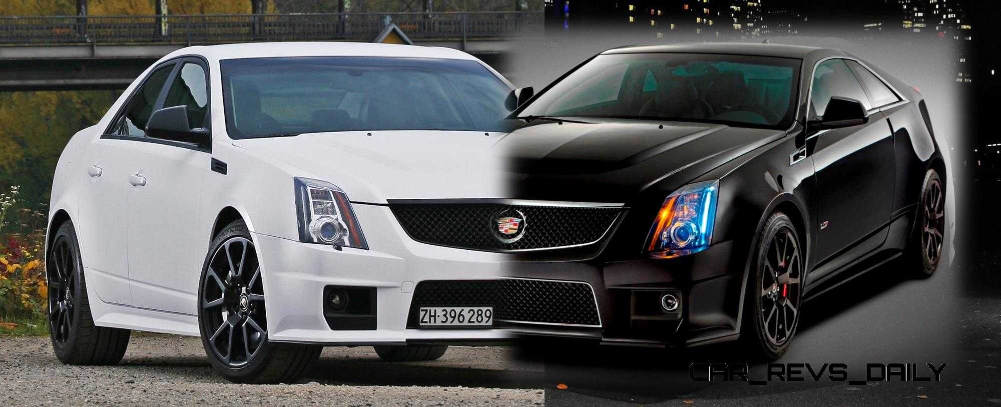 2012 Cadillac CTS-V with Satin White Wrap by CAMSHAFT