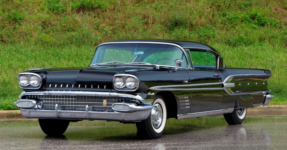 Here's What Gearheads Should Know About The 1958 Pontiac Bonneville