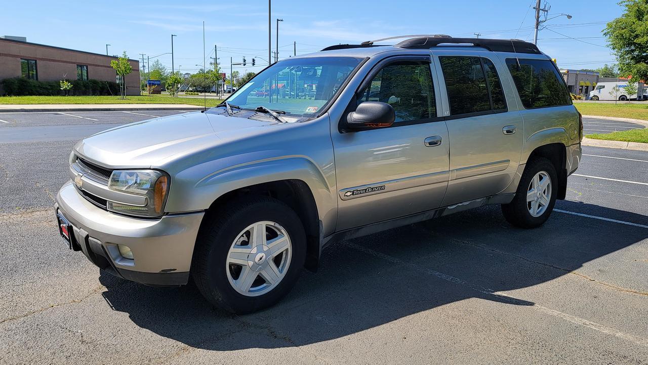 2002 CHEVROLET TRAILBLAZER EXT LT RWD, BOSE SOUND, TOW PACKAGE, 6 DISC CD,  AND REAR DVD PLAYER!! Norfolk VA 51792630