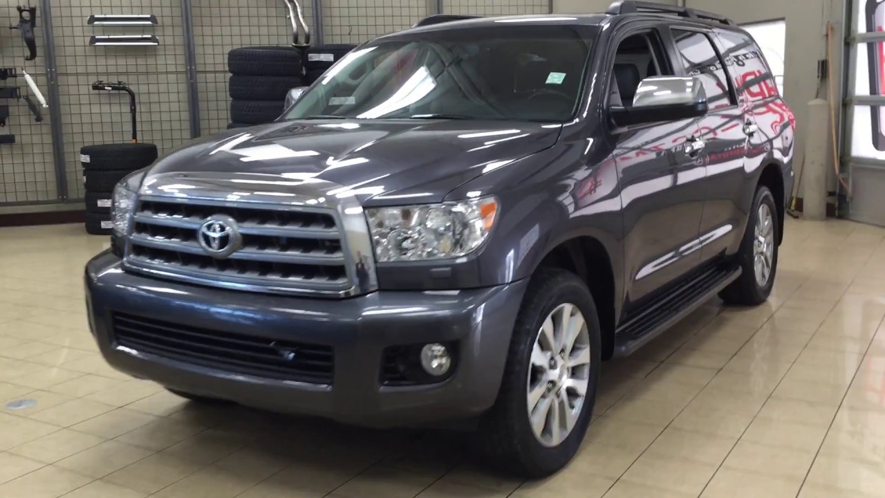 2015 Toyota Sequoia Limited Review - YouTube