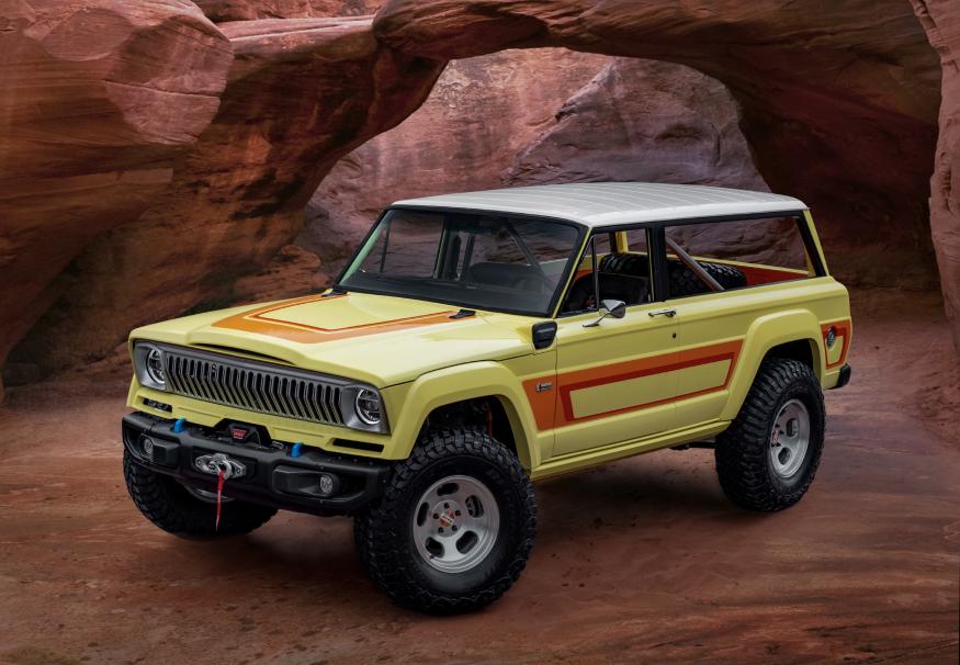 Jeep just mushed together a 1970s Cherokee with a modern hybrid Wrangler |  Engadget