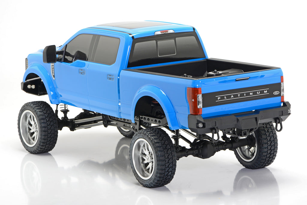 8992 Ford F-250 SD KG1 Edition Lifted Truck Daytona Blue - RTR | Cen Racing  USA