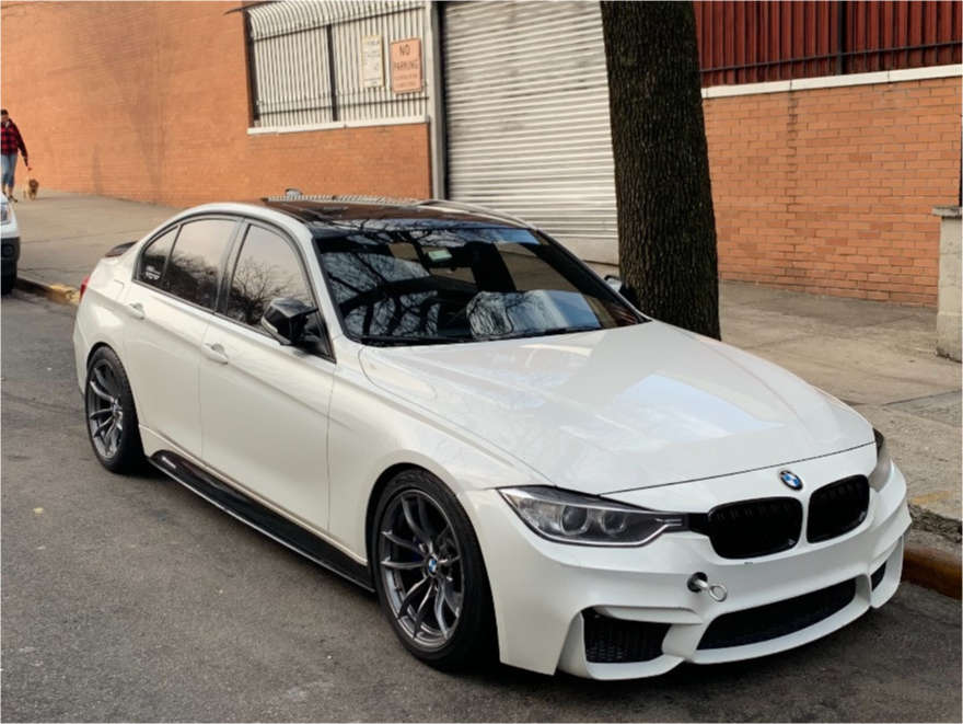 2013 BMW 335i XDrive with 18x9 29 OEM Wheels 513m and 245/40R18 Continental  Contisportcontact 5 and Coilovers | Custom Offsets