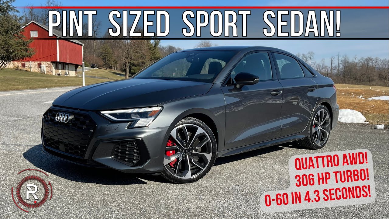 The 2022 Audi S3 Is A Seriously Quick Pint-Sized AWD Sports Sedan - YouTube
