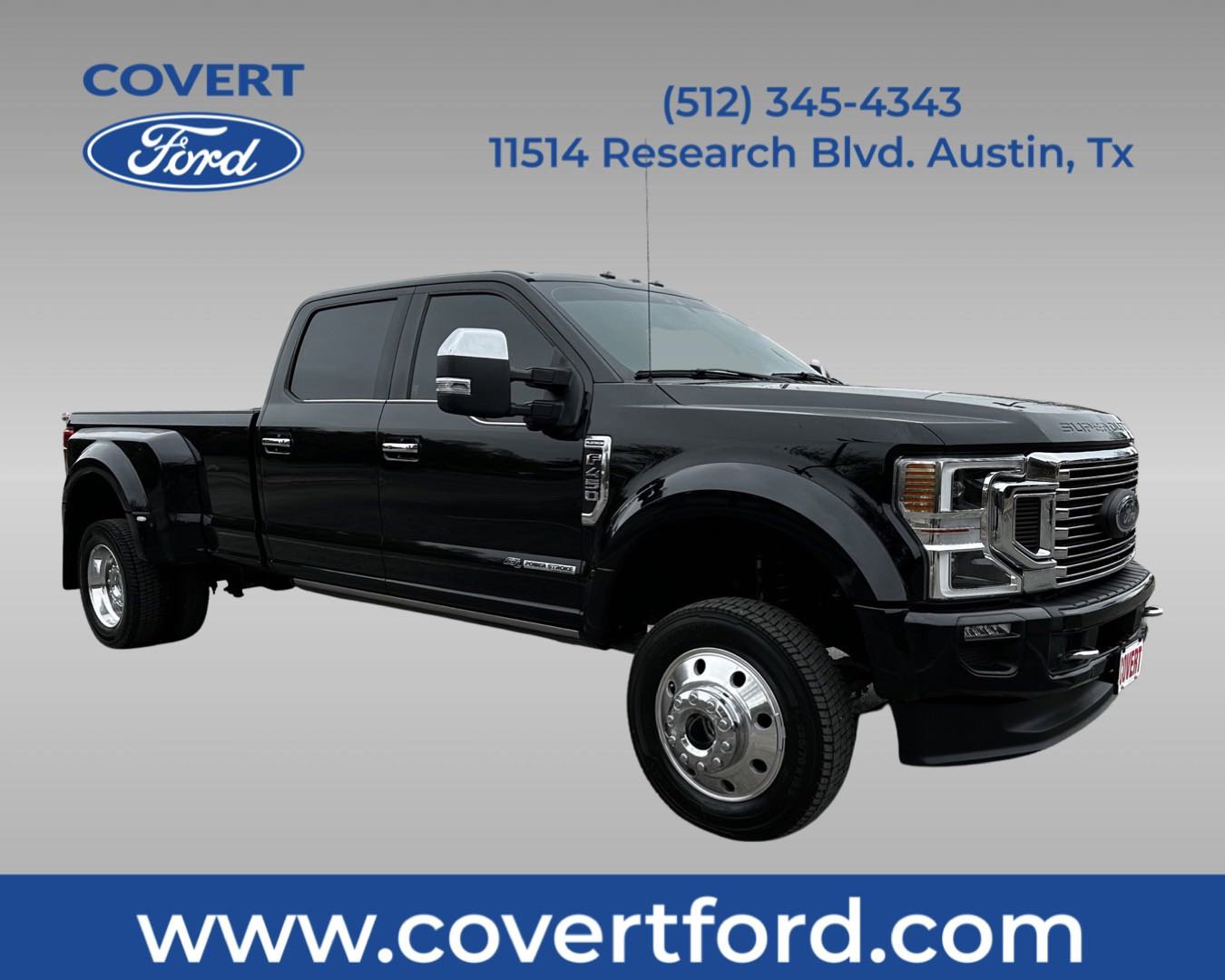 Pre-Owned 2021 Ford Super Duty F-450 DRW Platinum Crew Cab Pickup in Austin  1FT8W4DT4MEC05603 | Covert Auto Group