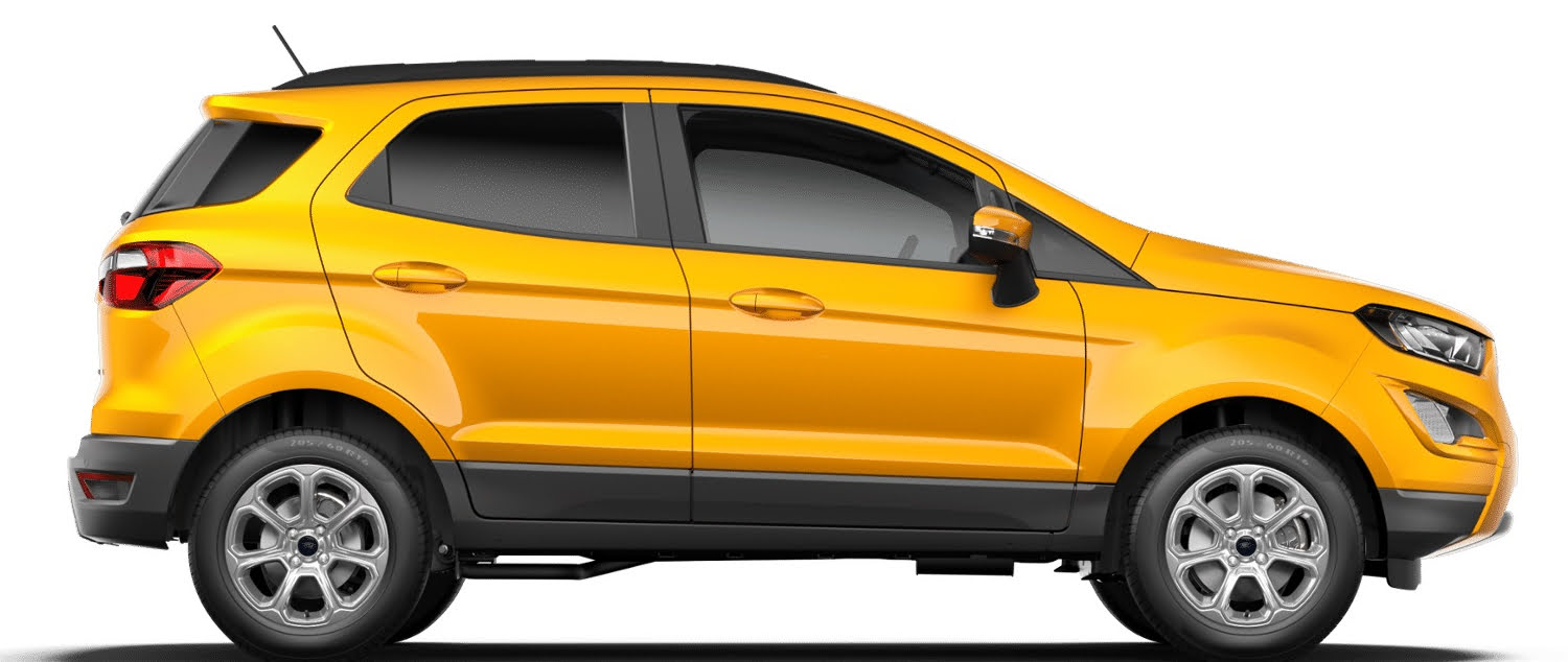 2021 Ford EcoSport Gains New Luxe Yellow Color: First Look