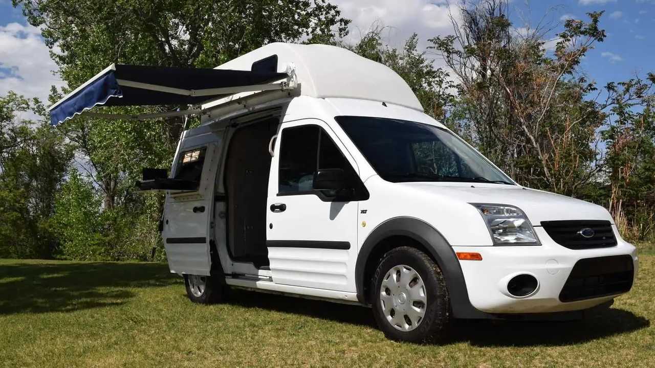Ford Transit Connect Is A No-Nonsense, Fully-Equipped Compact Camper